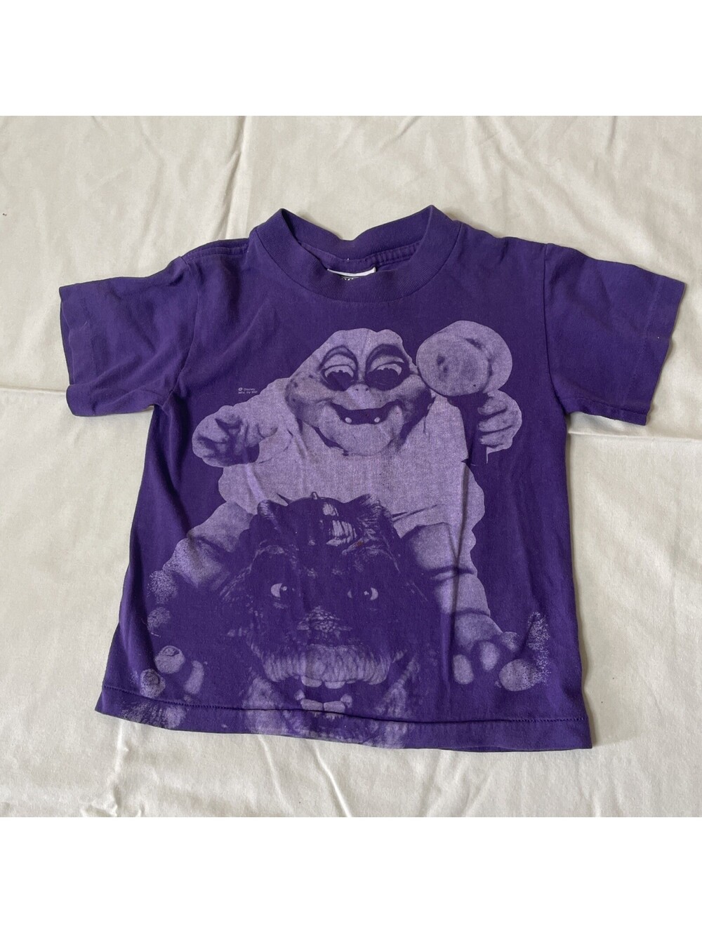 NOT THE MAMA Vintage 90s Dinosaurs TV Show Tee T-Shirt Baby Sinclair Kids Sz 5-6